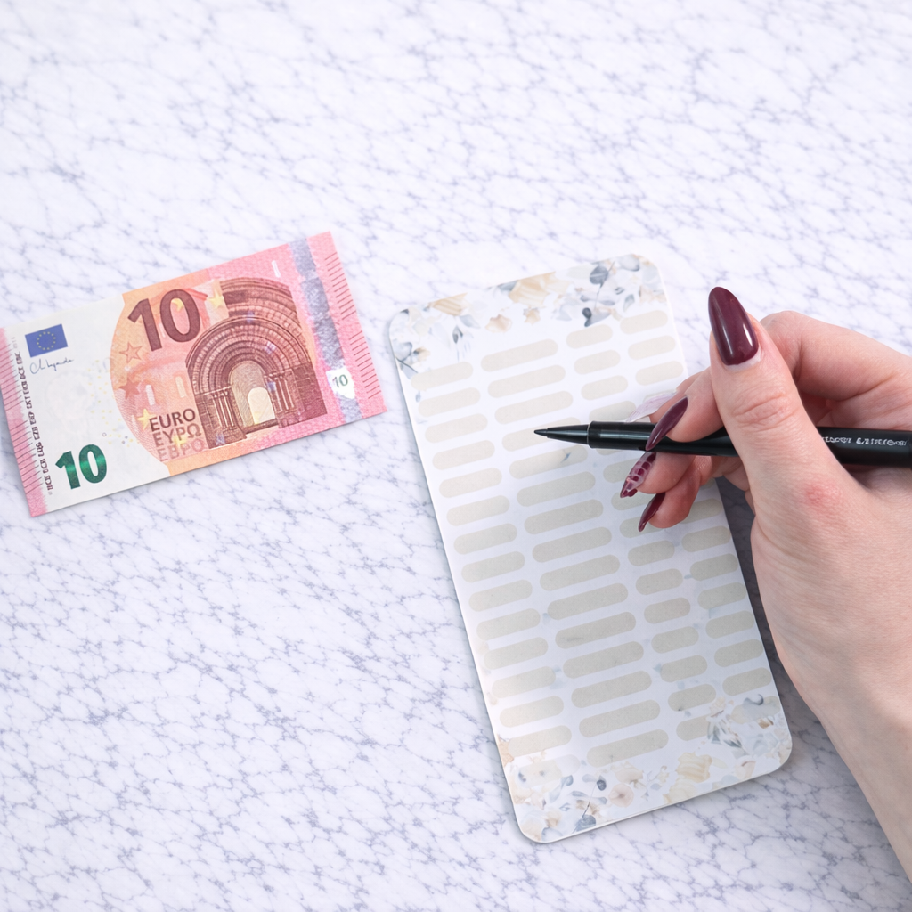 Enveloppe budget + pochette pour classeur A6 - Champêtre Fait Main