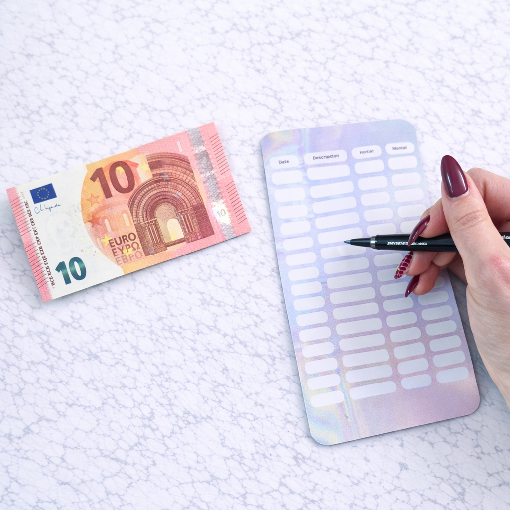 Enveloppe épargne + pochette pour classeur A6 - Vacances Europe Fait Main